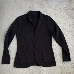 Lardini knitted wool blazer/cardigan/jacket